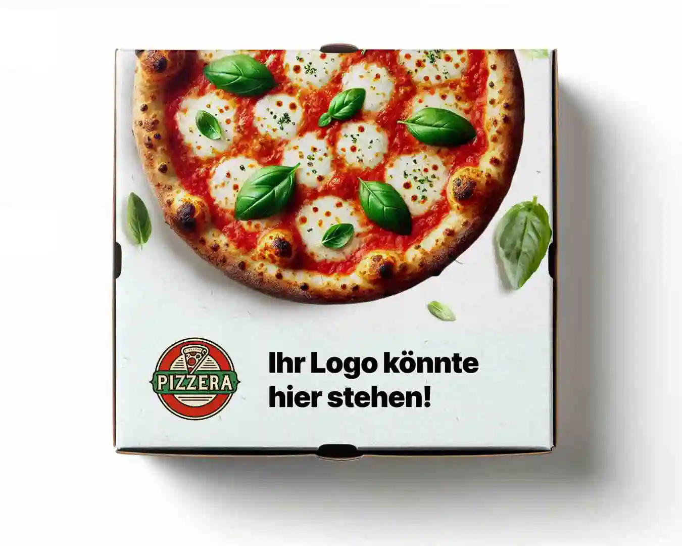 Grafikdesign und Packaging Design für einen Pizzakarton